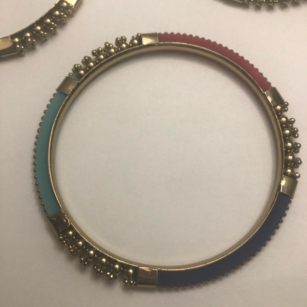 Trendy Multi colored bangles - Picture 9 of 10